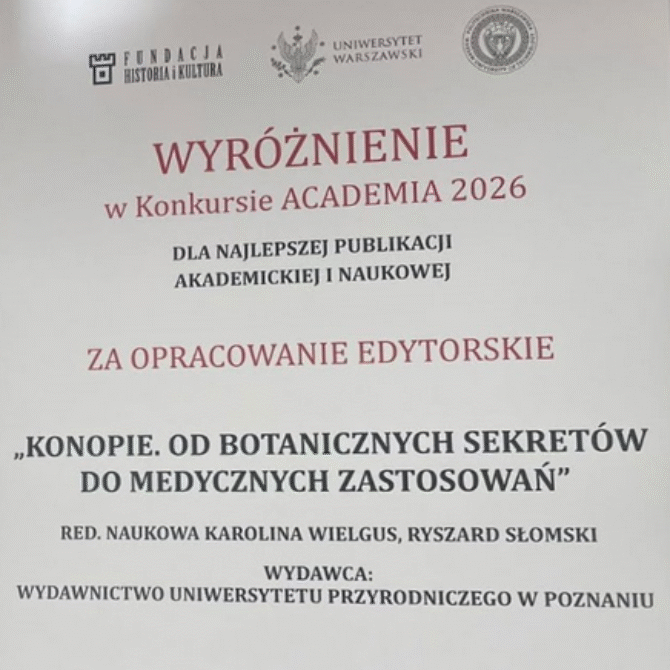 Wyróżnienie na międzynarodowych targach książki 2026  dla Pana prof. Ryszarda Słomskiego